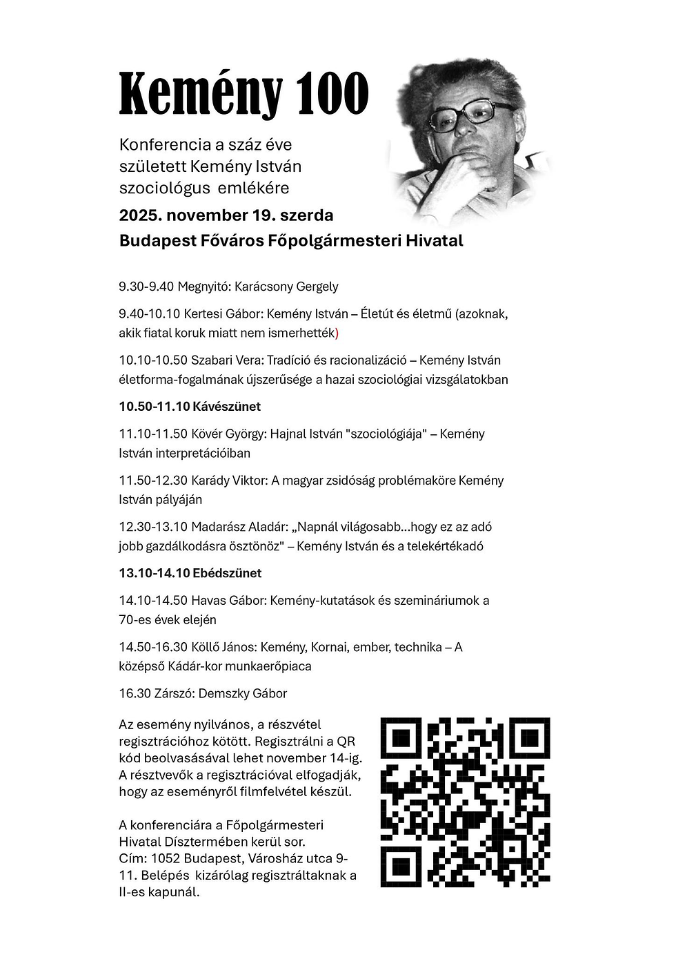 Kemény 100 konferencia