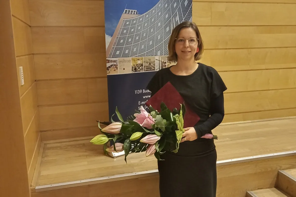 Budapest Főváros Levéltára Bácskai Vera várostörténeti díjjal tüntette ki Eszik Veronikát!