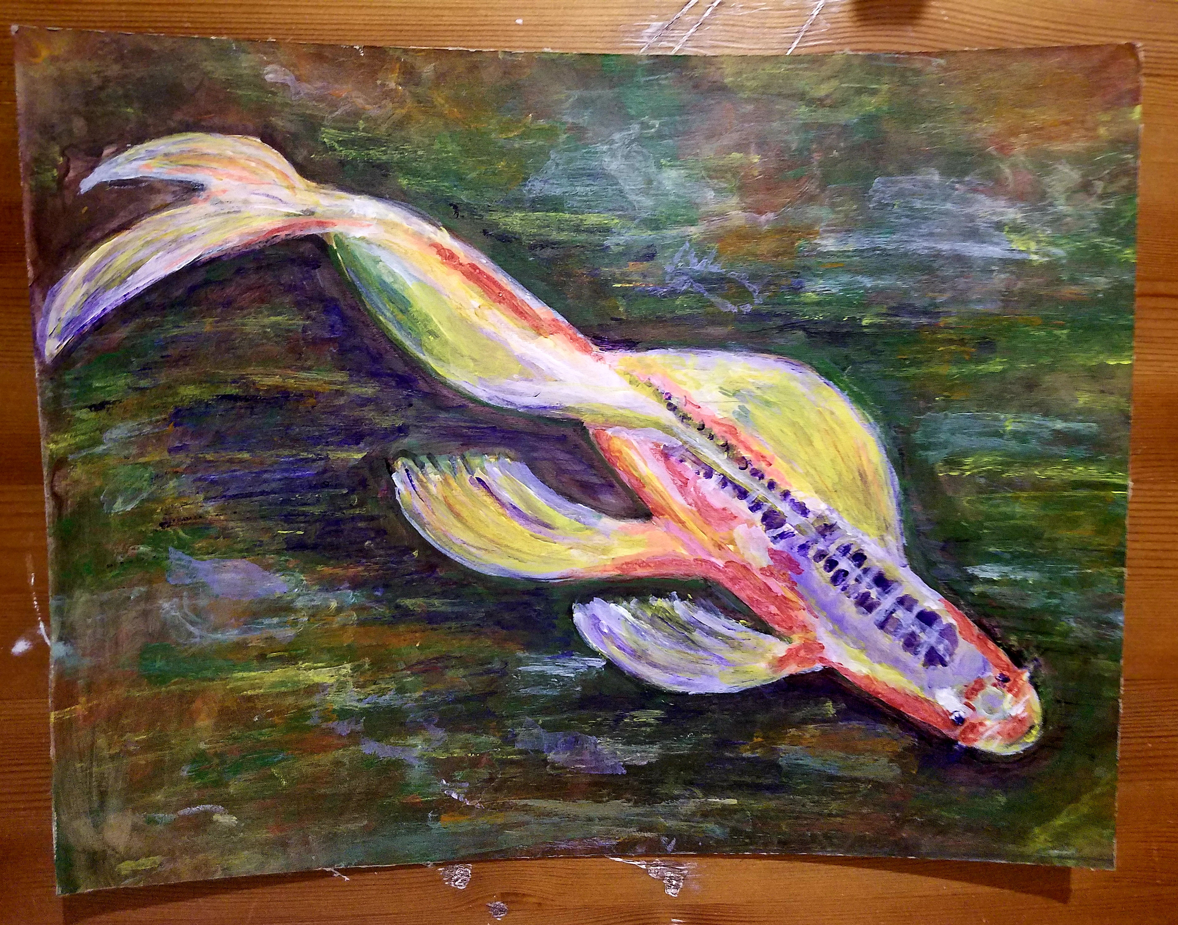 'Vodena idila' Akril / Marija Bogicevic