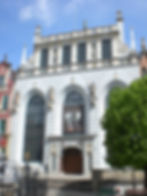 główne wejście do Dworu Artusa w Gdańsku