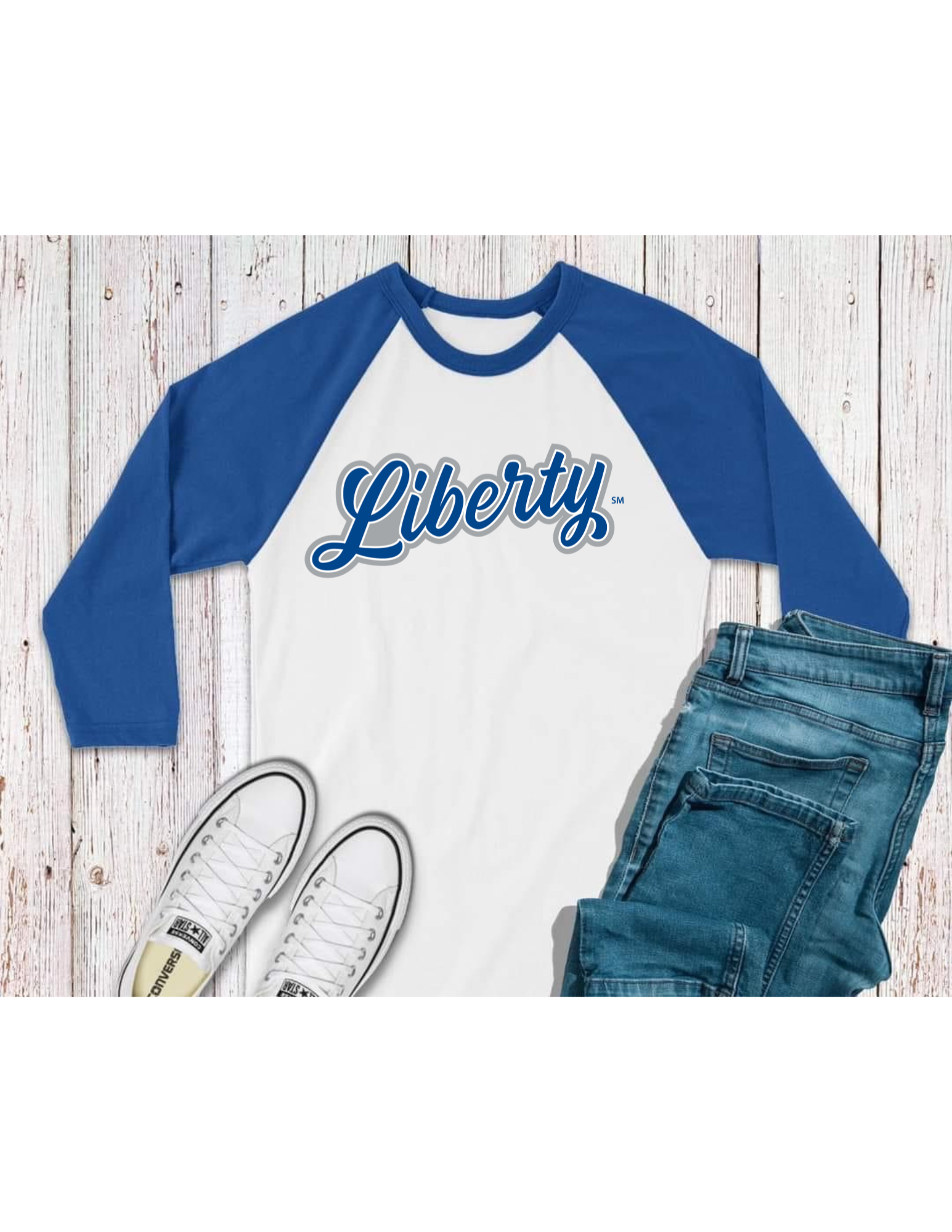 Liberty baseball style shirt