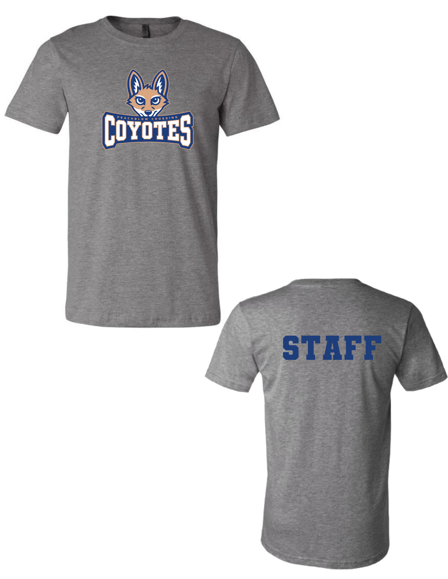 Peachblow Staff t-shirt