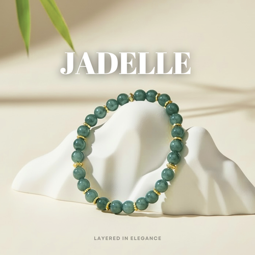 Jadele Tab Jadelle- Guatemala Blue Water Jadeite (Grade A) | Lulucrystalsx