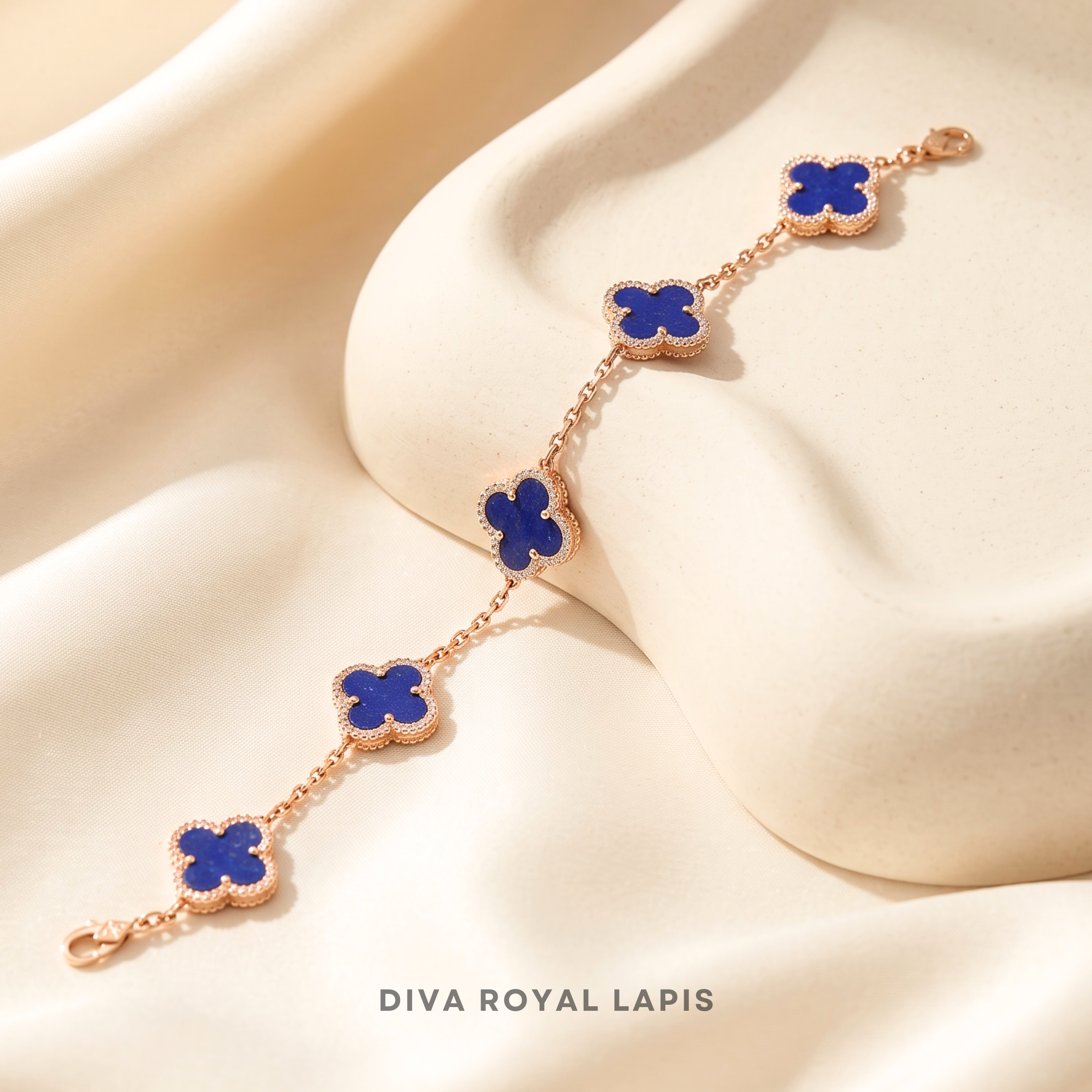 DIVA RG Lapis Lazuli Bracelet Lulucrystalsx