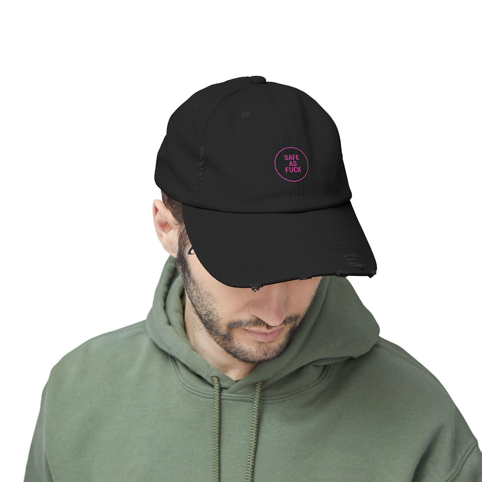 Thumbnail: SAF Logo Vintage Distressed Cap