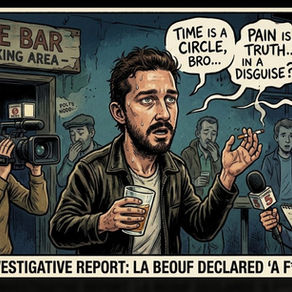 Channel 5 Confirms That Shia LaBeouf Is, In Fact, a Fucking Moron