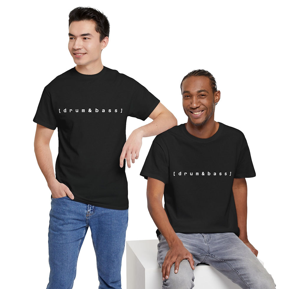 Drum & Bass Heavy Cotton Tee