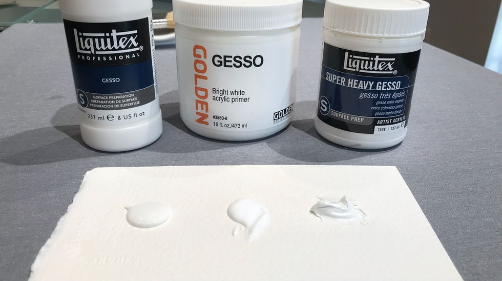 Types of Gesso