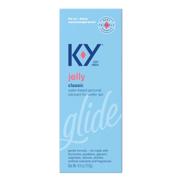 K-Y Jelly Lube, Personal Lubricant, Water-Based Formula 4 oz