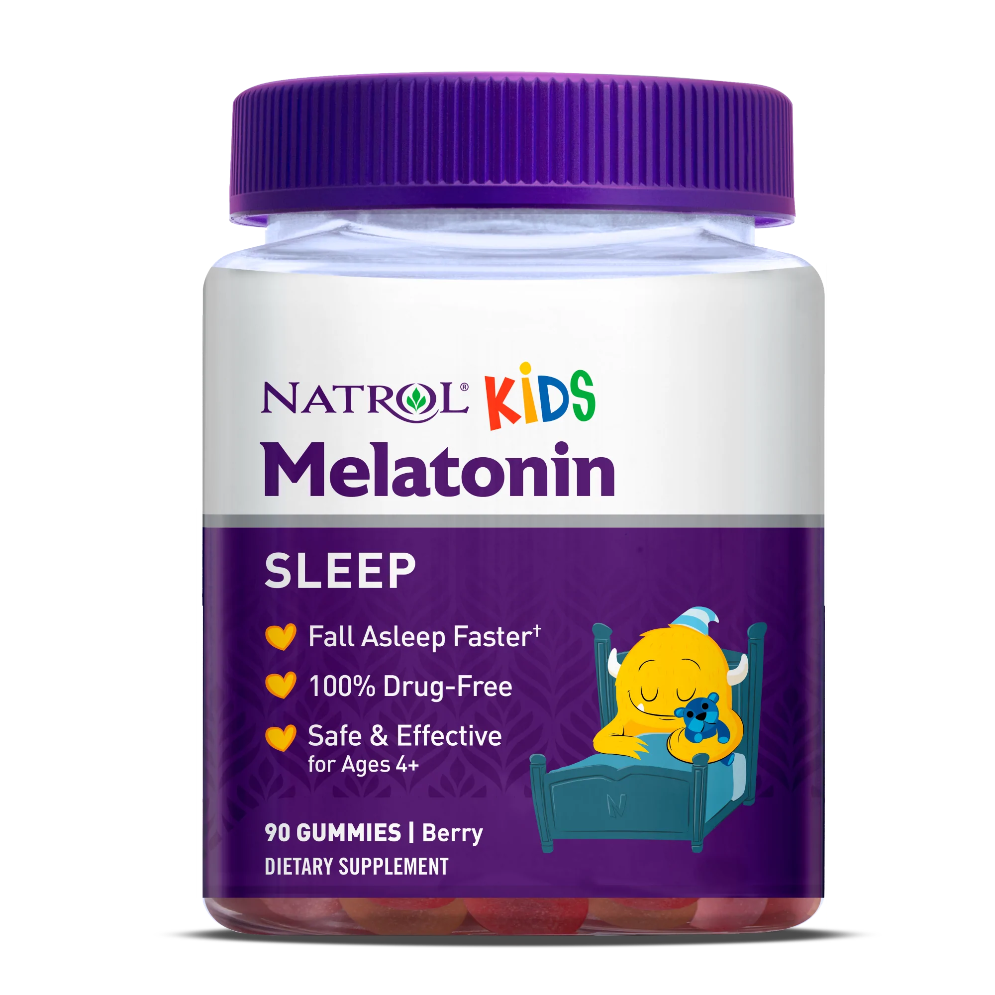 Kids Melatonin Berry Gummies