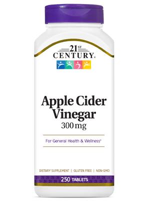 21ST CENTURY® APPLE CIDER VINEGAR 300 mg