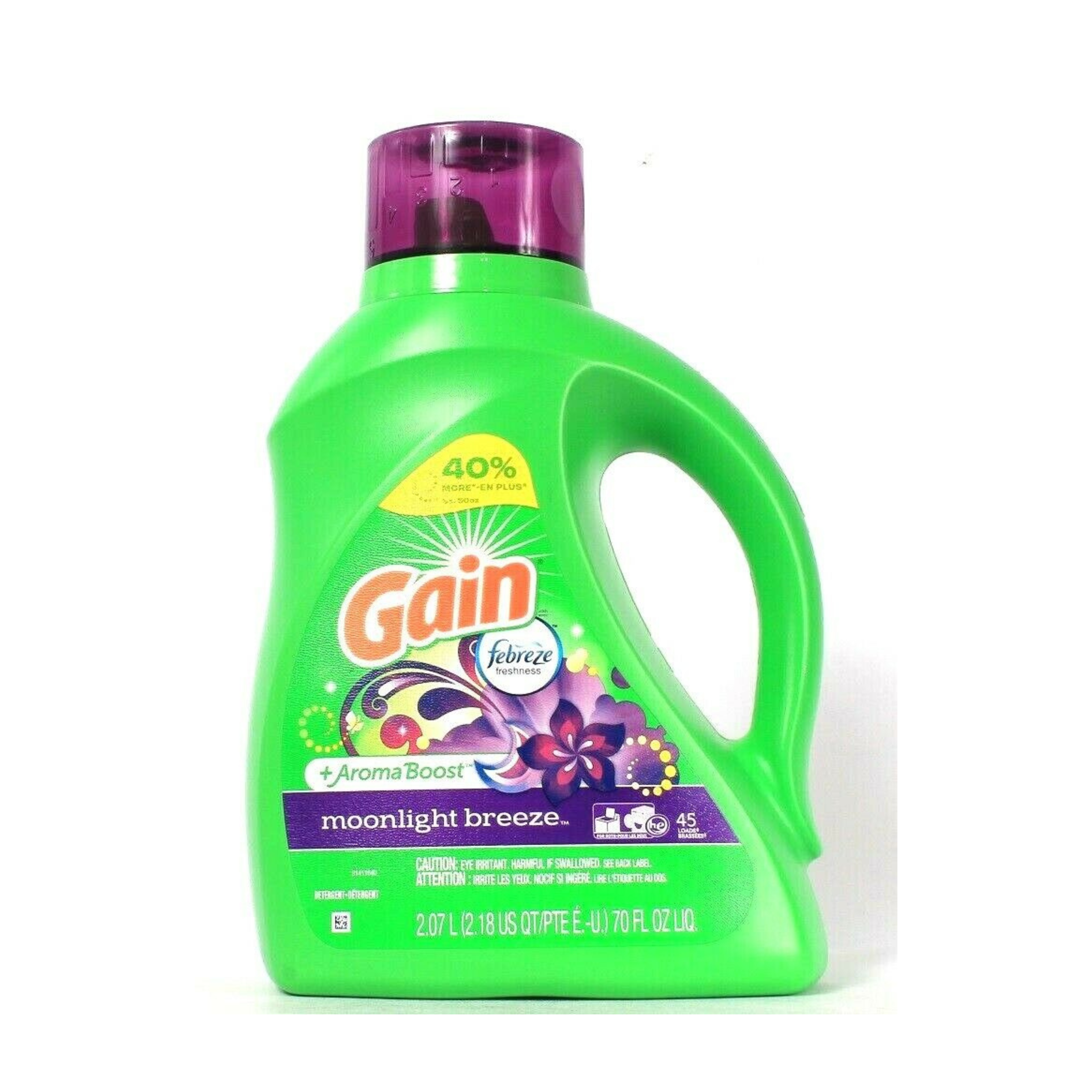 Gain with Febreze Freshness Moonlight Breeze Detergent 92FL