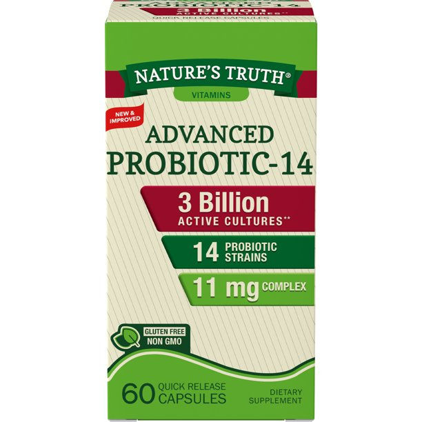 Probiotics For Men and Women  3 Billion CFU  60 Capsules