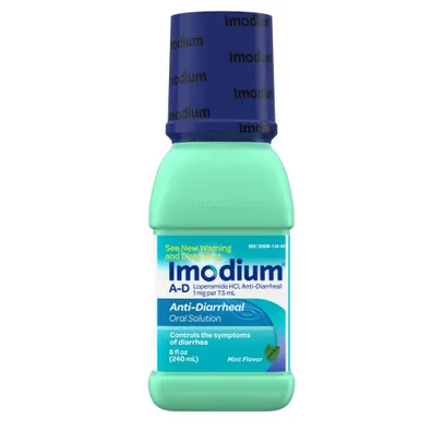 Imodium A-D Liquid Oral Anti-Diarrheal Medicine - Mint, 8 fl oz