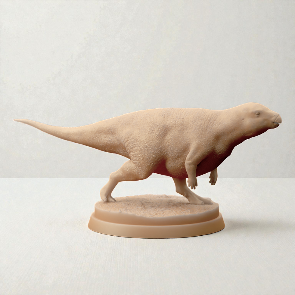 Indexkép: Zalmoxes robustus mozgásban - figura