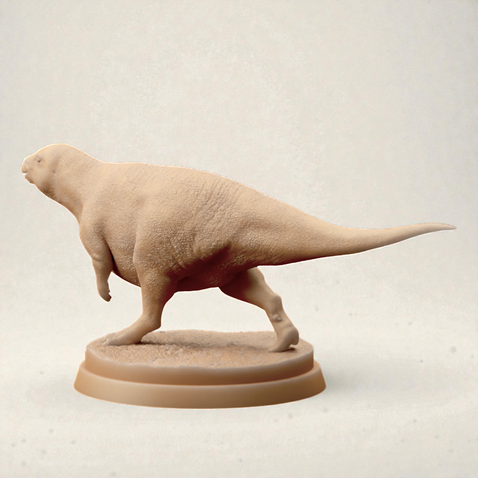 Indexkép: Zalmoxes robustus mozgásban - figura