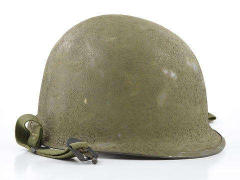 Late-WWII Swivel Loop Schlueter M1 Helmet Shell (1945) | CIRCA1941