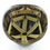 Thumbnail: Late-WWII Capac Infantry M1 Helmet Liner (W/ Neckband)