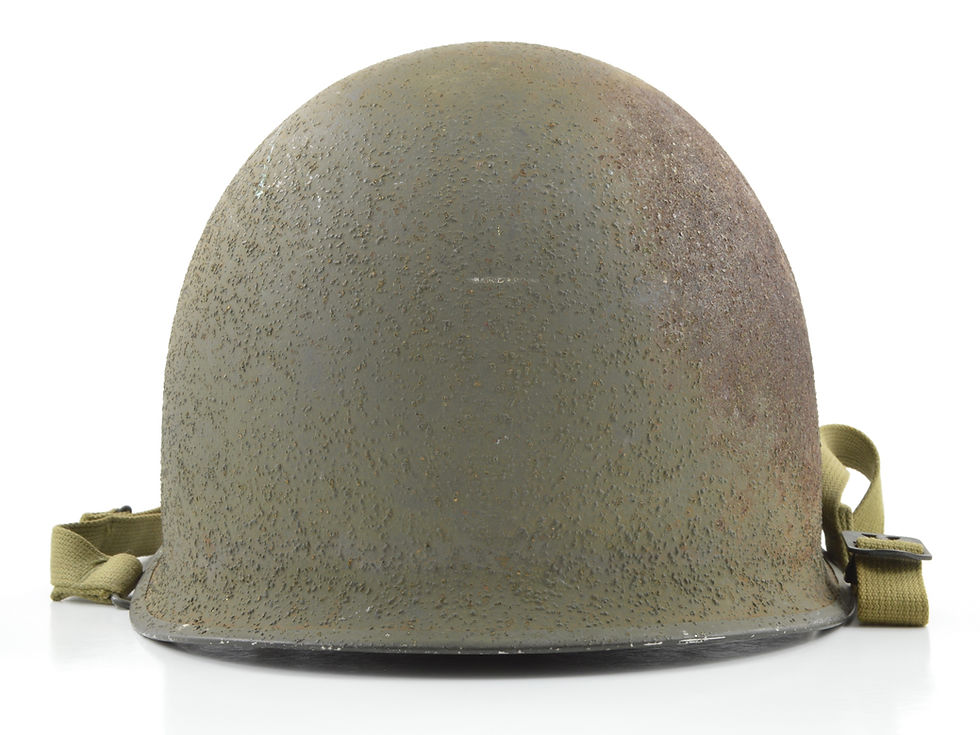 WWII U.S. McCord Swivel Loop M1 Helmet & Westinghouse Liner 