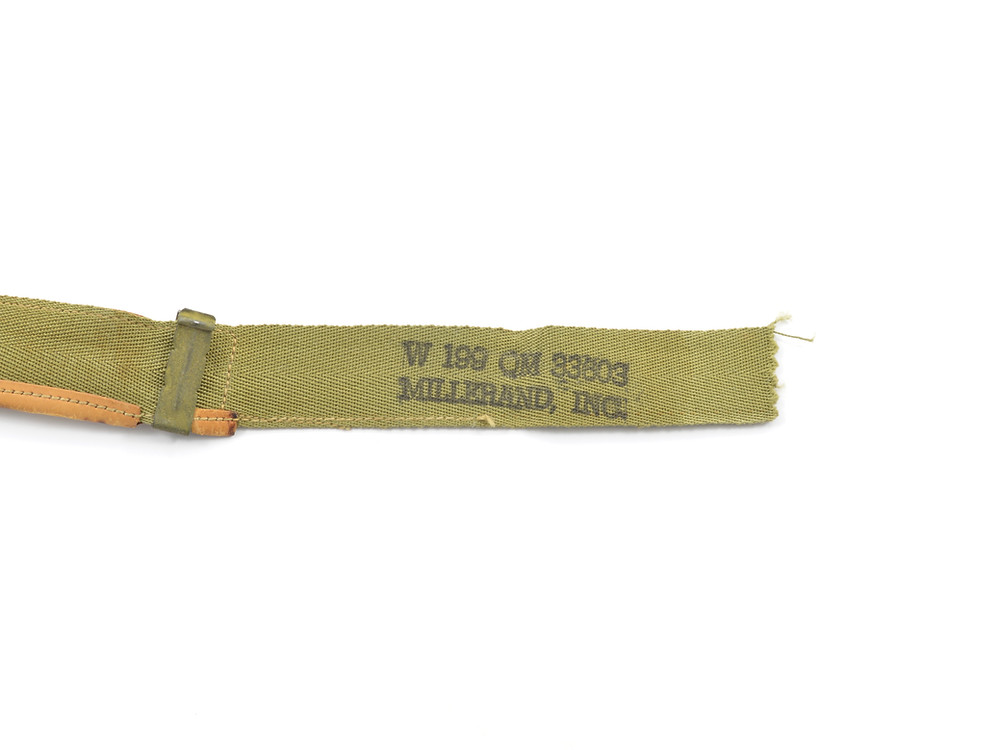 WW2 Sweatband, W199 QM 33603, MILLERAND, INC., May 17, 1943
