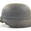 Thumbnail: Original WW2 German M35 Luftschutz Helmet & Liner Set (Q68) For Sale
