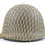 Thumbnail: WWII Camouflaged Fixed Loop M1 Helmet & Rayon Westinghouse Liner (1942 Set)