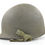 Thumbnail: Original Late-WW2 U.S. M1-C Airborne Paratrooper Rear Seam Helmet Shell (November 1944) For Sale