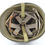 Thumbnail: WWII Fixed Loop M1 Helmet & Rayon Hawley Liner Set