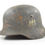 Thumbnail: Original WW2 German M35 Reissued Single Decal Heer Helmet & Liner Set (Q62) For Sale