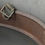 Thumbnail: Original Late-WW2 German M42 No Decal Heer/Waffen SS Helmet Shell & Liner Band (EF66) For Sale