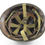 Thumbnail: Original WW2 U.S. American Red Cross Volunteer's Schlueter Fixed Loop M1 Helmet & Capac Liner Set For Sale