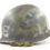 Thumbnail: Original WW2 U.S. 27th ID PTO Camo Painted Fixed Loop McCord M1 Helmet Shell (May 1942) For Sale