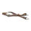 Thumbnail: Early-WWII U.S. Leather Liner Strap With Flat Green Steel Buckle