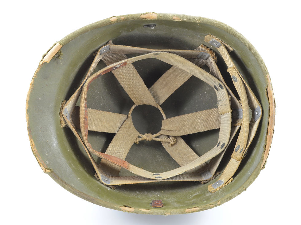 ビンテージ米軍ヘルメットライナー& YANKS(1945/4/13号) MILITARY WW2 UK ARMY BRITISH MK2 BRODIE HELMET LINER LEATHER