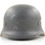 Thumbnail: Original WW2 German M40 Luftwaffe Single Decal Helmet & Liner Set (EF64) For Sale