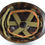 Thumbnail: WWII Westinghouse M1 Helmet Liner (Factory-Applied Jungle Camouflage)
