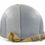 Thumbnail: Early-WWII ID'd Navy Camo-Painted Fixed Loop M1 Helmet & General Fibre Co. Liner