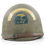 Thumbnail: Original Mid-WW2 D-Day Invasion ESB Fixed Loop M1 Helmet & Firestone Liner Set