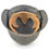 Thumbnail: Original WW2 German M35 Luftschutz Helmet & Liner Set (Q68) For Sale
