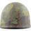 Thumbnail: WWII Westinghouse M1 Helmet Liner (Factory-Applied Jungle Camouflage)