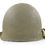 Thumbnail: Original Early-WW2 U.S. Lieutenant's Fixed Loop M1 Helmet & Rayon St. Clair Liner (1942) For Sale