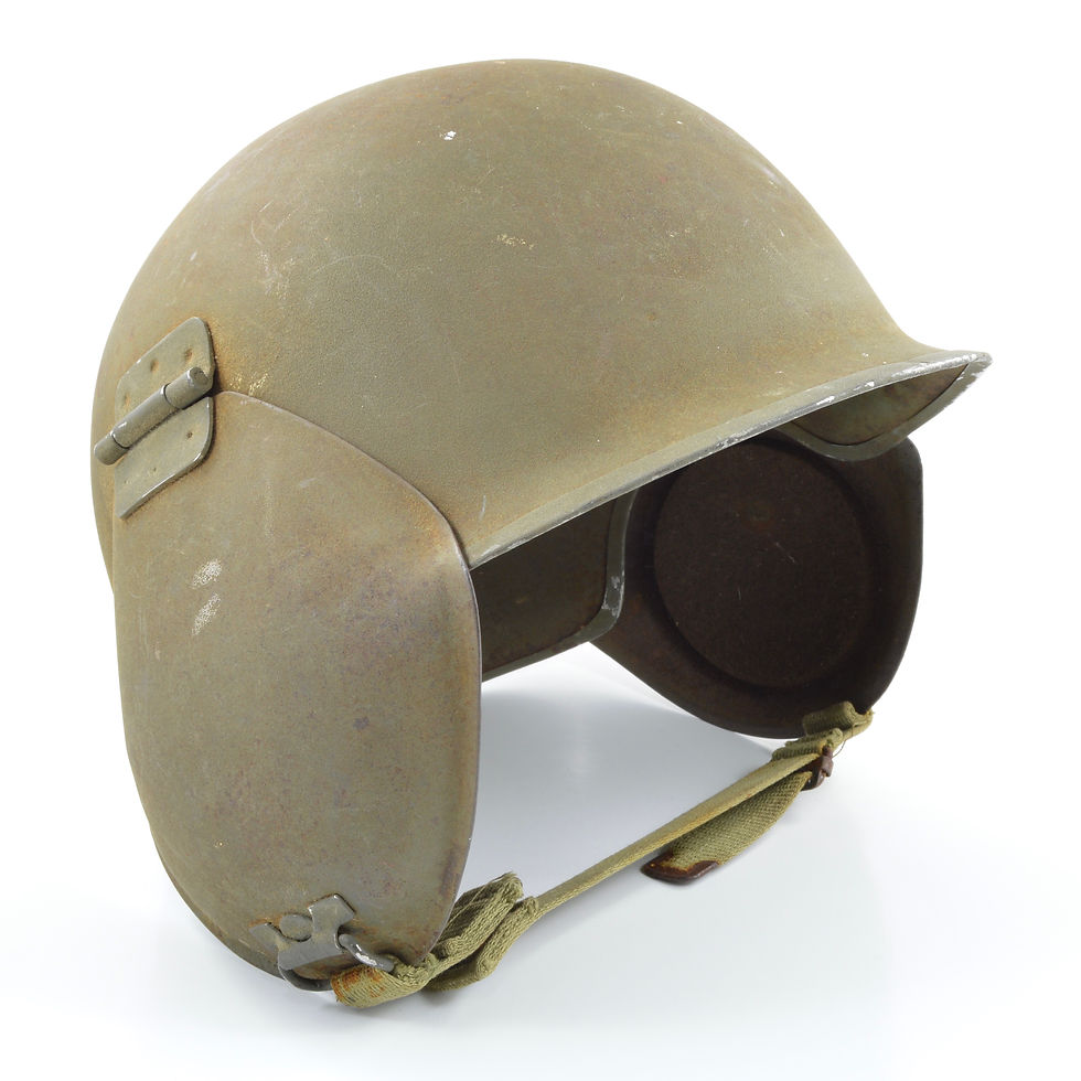Original WW2 U.S. Army Air Corps/Force M3 Bomber Crew Flak Helmet For Sale