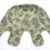 Thumbnail: WWII USMC Camouflage Helmet Cover