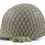 Thumbnail: WWII Camouflaged Fixed Loop M1 Helmet & Rayon Westinghouse Liner (1942 Set)