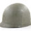 Thumbnail: Original Early-WW2 U.S. Lieutenant's Fixed Loop M1 Helmet & Rayon St. Clair Liner (1942) For Sale