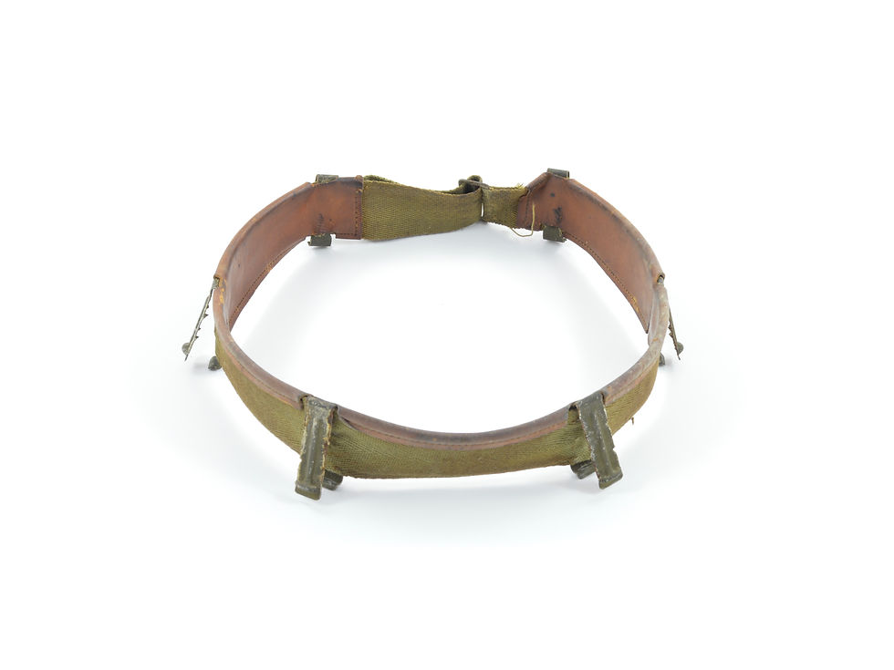 Original WW2 U.S. M1 Helmet Liner Headband (Early-Mid War) For Sale