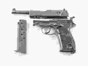 A partially disassembled Spreewerk P.38.
