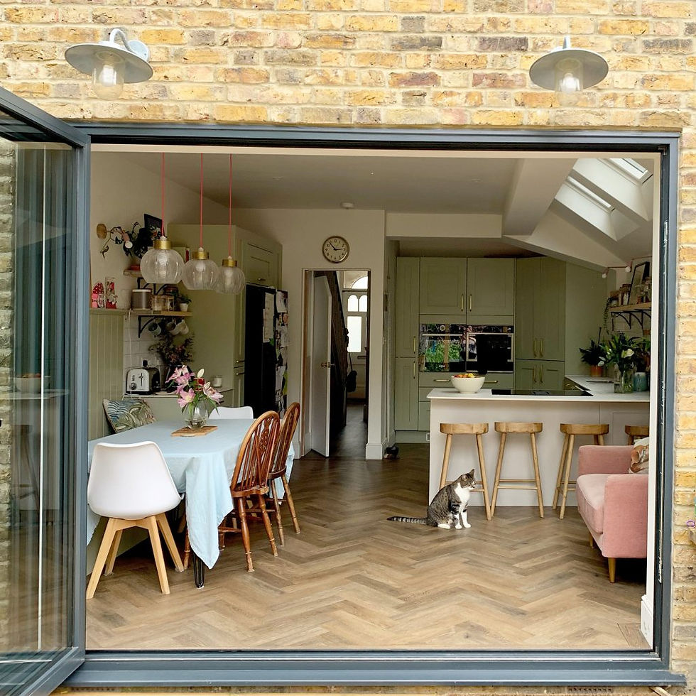 Small kitchen extension