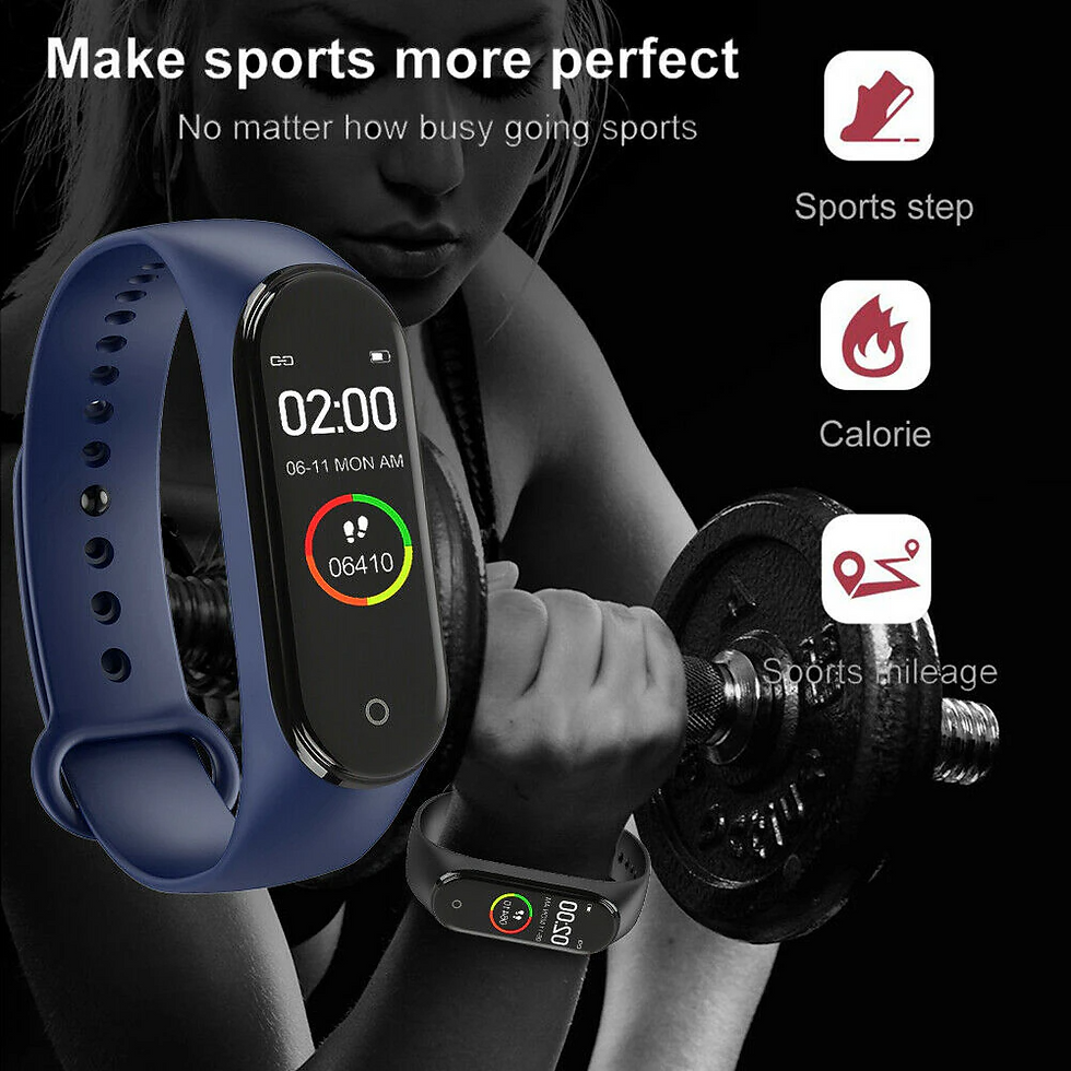 Thumbnail: Smart Fitness Tracker Wristband