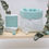 Miniature : Panière simple Silverstars - Menthe -
